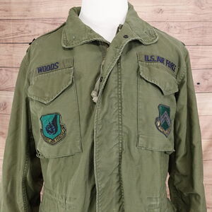 VINTAGE COAT COLD WEATHER OG-107 0G107 MILITARY MEDIUM REGULAR M REG